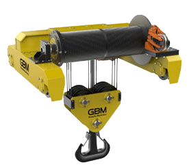 GBM：THE LIFTING TROLLEY OF CRANE WITHOUT GEARBOX